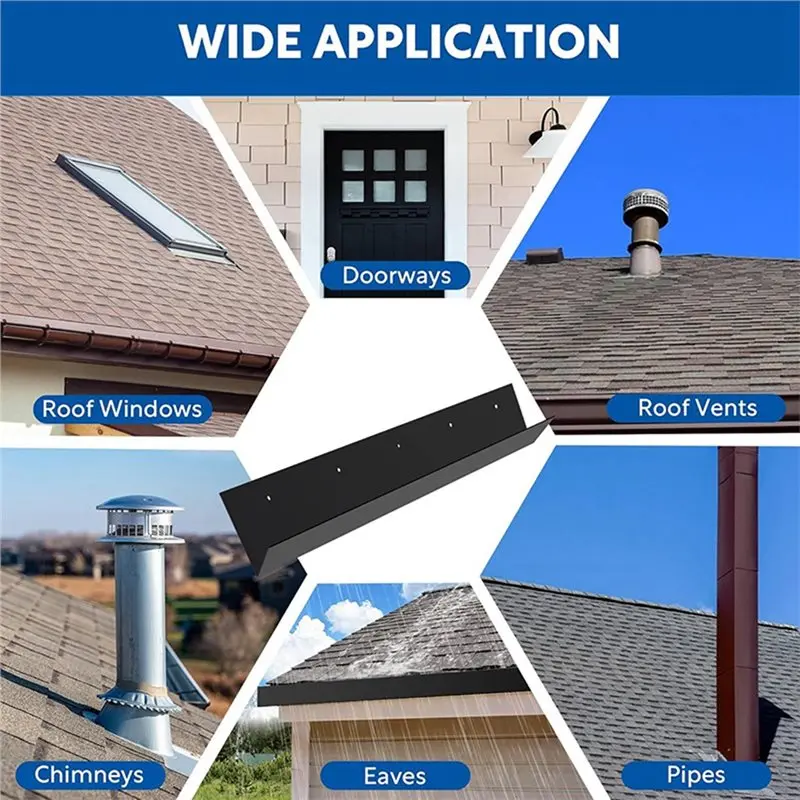 AWAH Rain Diverter For Roof,Rain Gutter Diverter,Roof Rain Diverter Shingles Roofing,Roof Chimneys,Doorways,Window Roof Vents