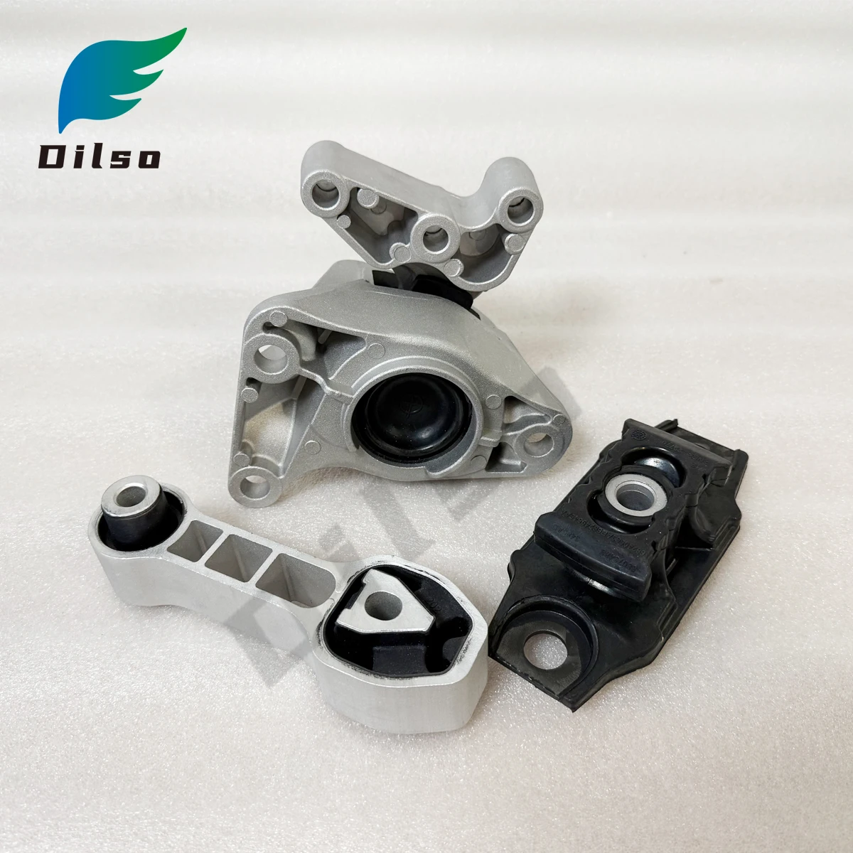 1 Juego de soporte de torsión para montaje Trans de Motor para Fiat 500 12-18 L4 1.4L SET OEM 68073217AC 68073483AD 68073029AC
