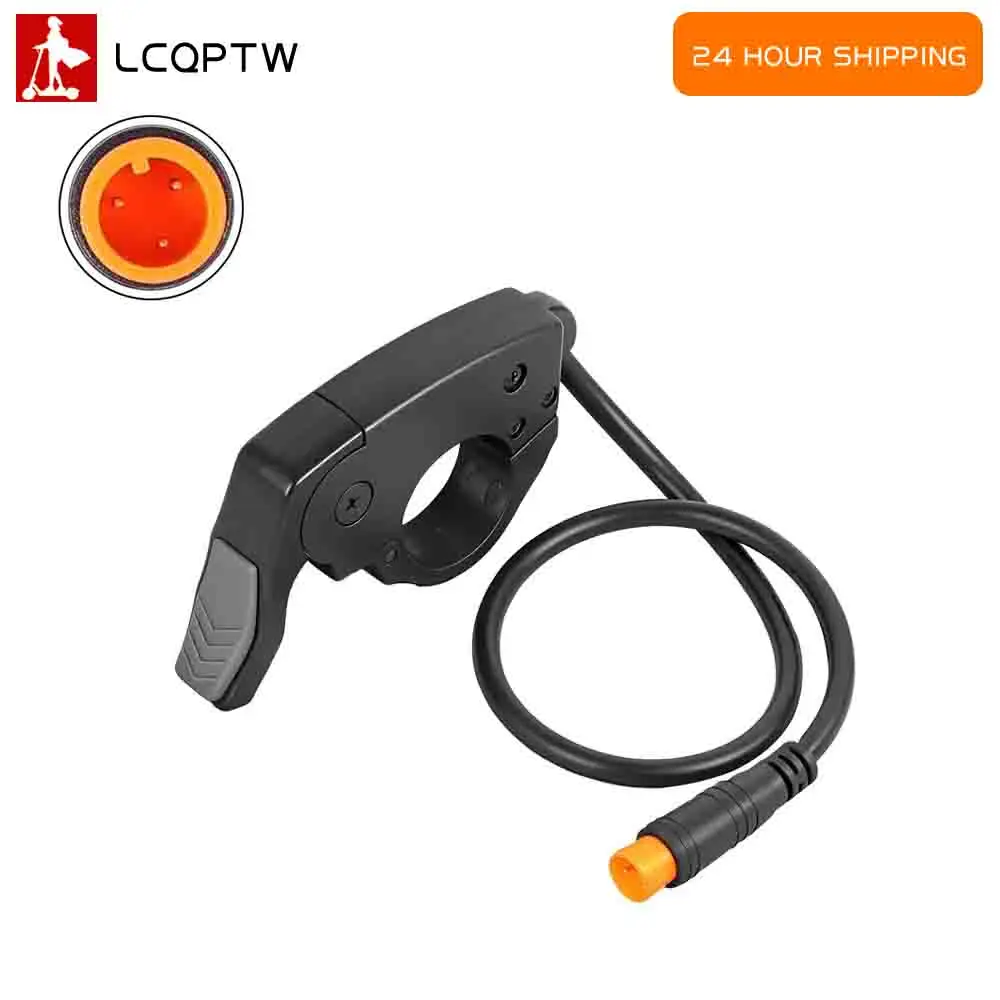 E-Bike Fingerdrossel TT009 Links Rechts 36V 48V 60V 72V Daumengas für Elektrofahrradlenker 22mm Roller Beschleuniger