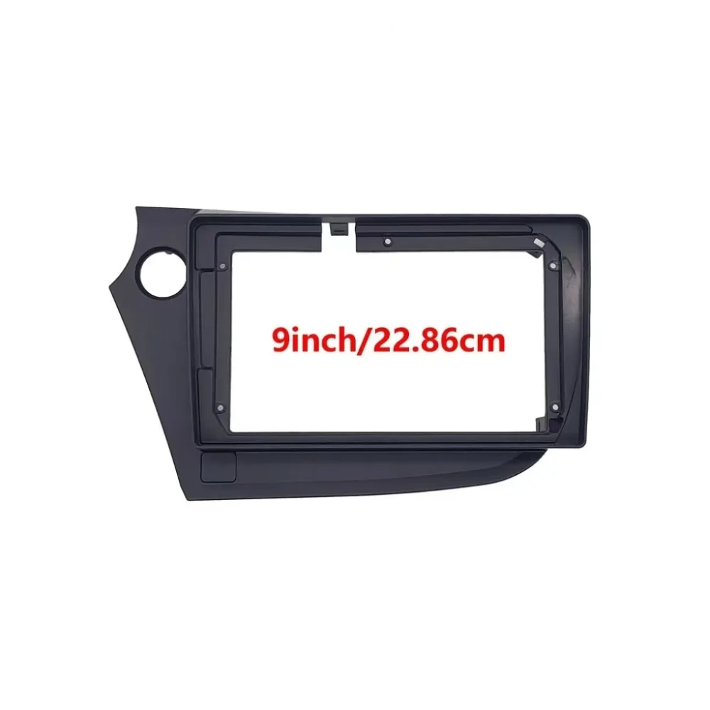 Car Fascia Frame For Honda Insight 2009-2014 9inch LHD Radio Android Stereo Frame Panel Fascia Dashboard