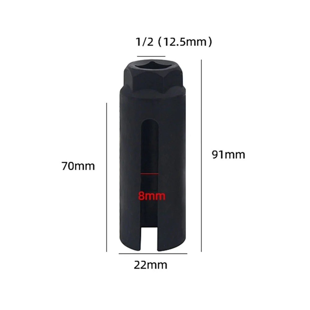 Narzędzie do naprawy samochodów, narzędzie do tlenu 22 mm, kompatybilne z 1/2 cala, przyjazne dla majsterkowiczów, wydajne narzędzie naprawcze, serwis samochodowy.