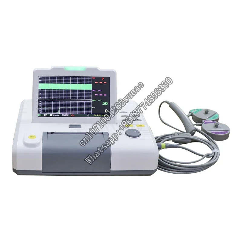 SY-C010-1 Portable 7 inch Cardiotocography ctg price Cardiotocograph Machine FHR TOCO TWINS