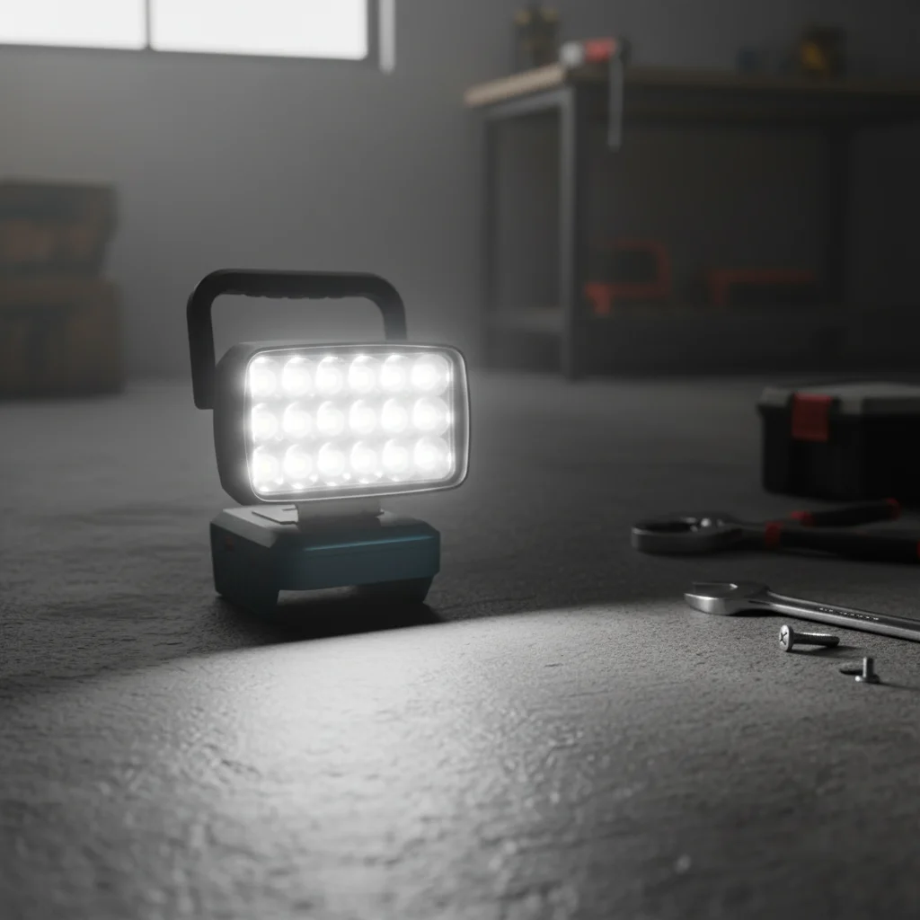 

1PCS 40W 6000 Lumens 6500K Battery Light 18 LED Light Worklight Portable Lantern Spotlight Flashlight With USB Port Work Light