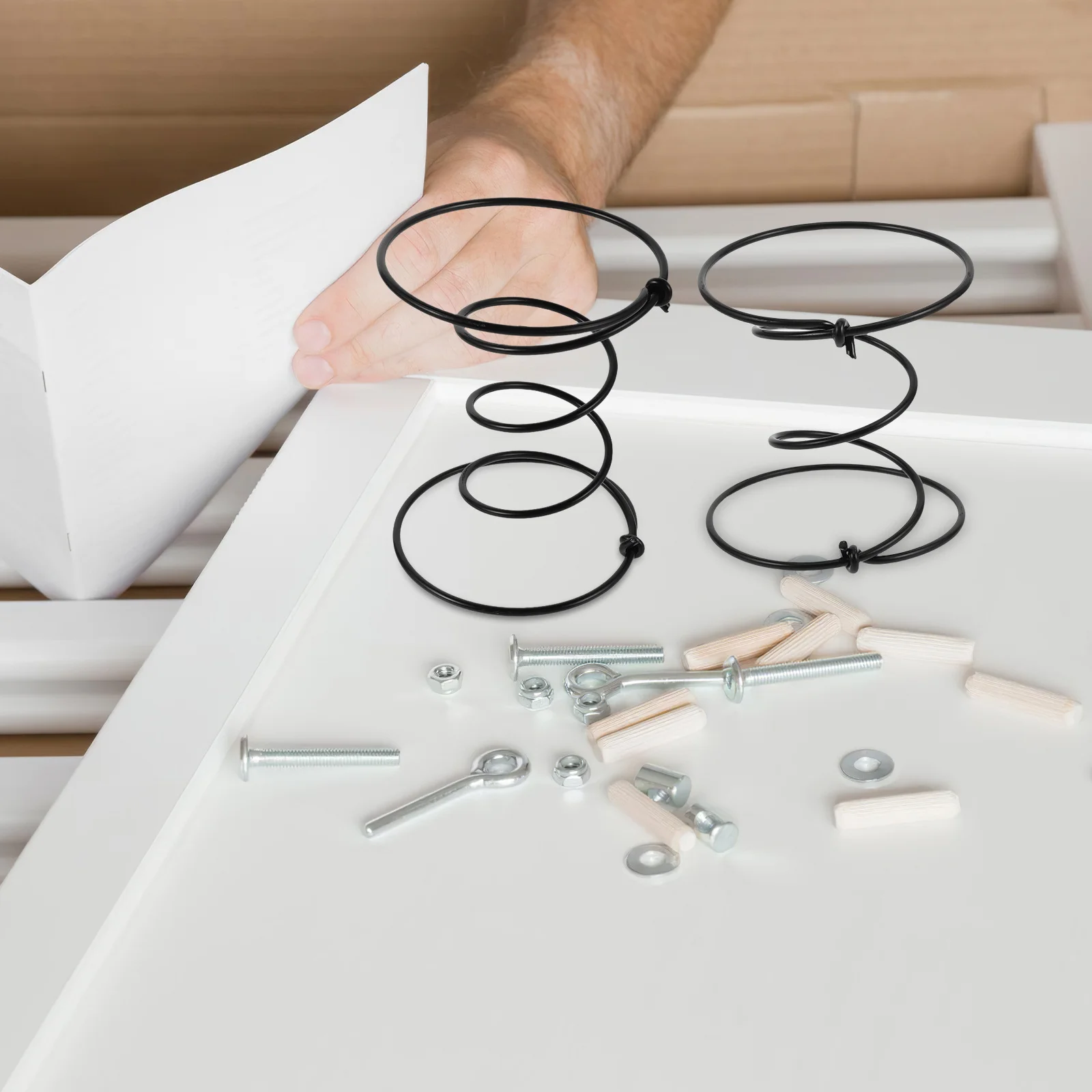 

4pcs Sofa Springs 5 Inch Lawn Furniture Springs For Sagging Cushions Repair Replacement Furniture Spring Chair Recliner Bed Coil