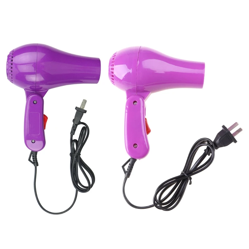 77HD Mini Foldable Blow Dryer Fast Drying Hair Dryer 2 Speeds for Home & Travel