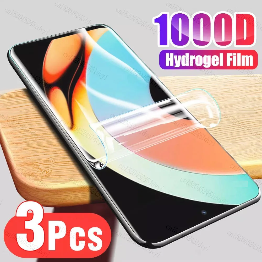 

Гидрогелевая пленка для Realme 10 Pro Plus 5G 11 9 8 7 Pro 9i 8i, пленка для экрана Realme C55 C51 C33 C53 C25 C21 C35, 3 шт.
