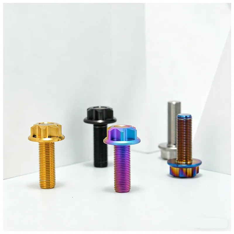 

Ultralight S-PARTS TC4 Titanium Bolt M12 x 35mm Pitch 1.25 D26 A3 Standard Head for Bike Motorcycle Auto Modification