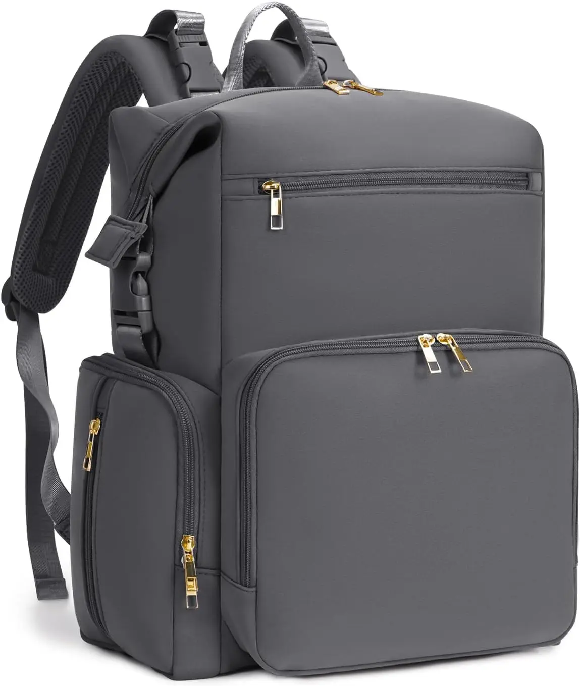 

Термосумка-рюкзак для подгузников с пеленальным матрасиком, большая дорожная сумка для новорожденных и мам