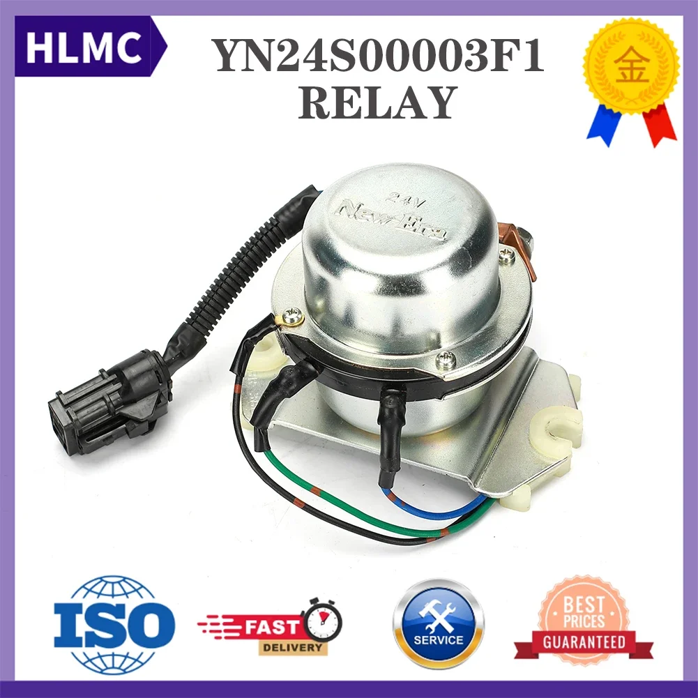 Excavator Parts YN24S00003F1 Battery Relay Spare Parts for Kobelco SK135SR SK200LC-6ES SK135SRLC