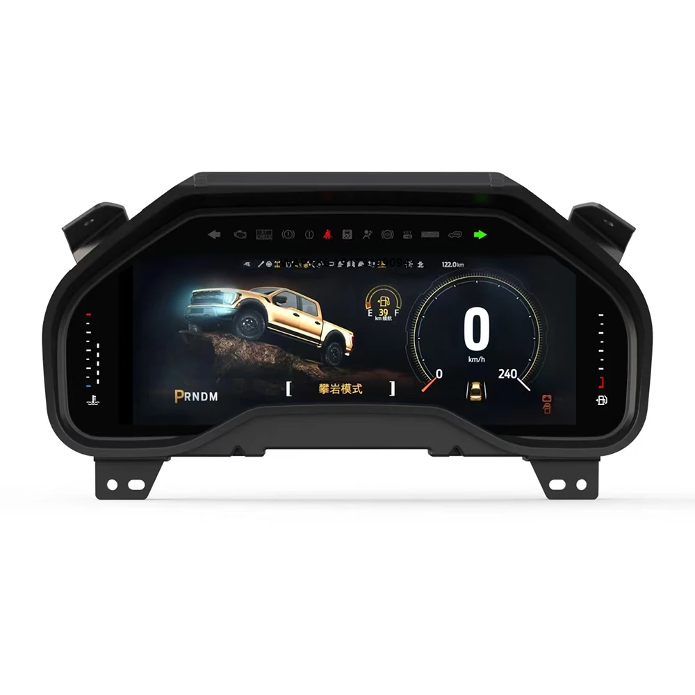 Upgrade LCD Digital Speedometer Panel for F150 2015-2020 New for Auto Meter with Oil Gauge Function