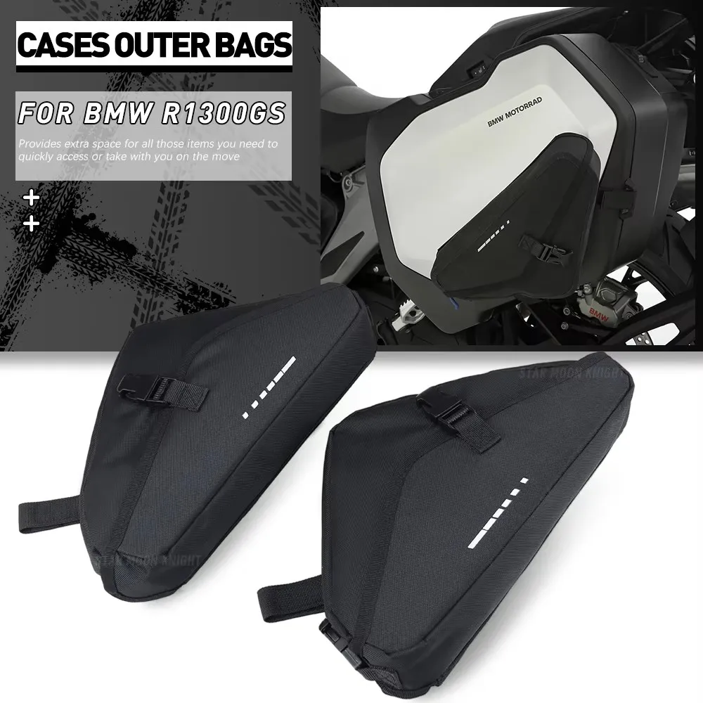 R1300GS Motorcycle Luggage Outer Bags For BMW R 1300GS R 1300 GS Vario Cases Tool Bag Saddlebags Waterproof Bags Accessories