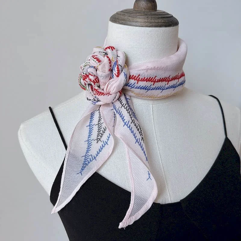 Lenço de seda feminino proteção solar elegante feminino verão bandagem triangular estilo coreano xale roupas de luxo item de venda quente