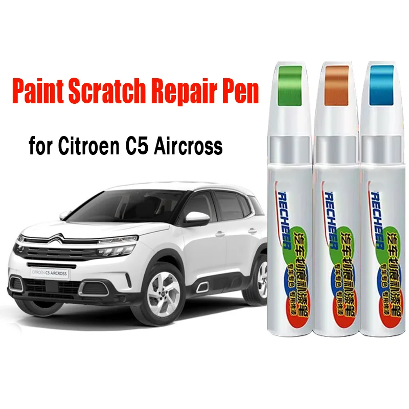 

Car Paint Pen Scratch Repair Touch-Up Paint Pen for Citroen C5 Aircross Paint Scratch Remover Car Paint Care Accessories