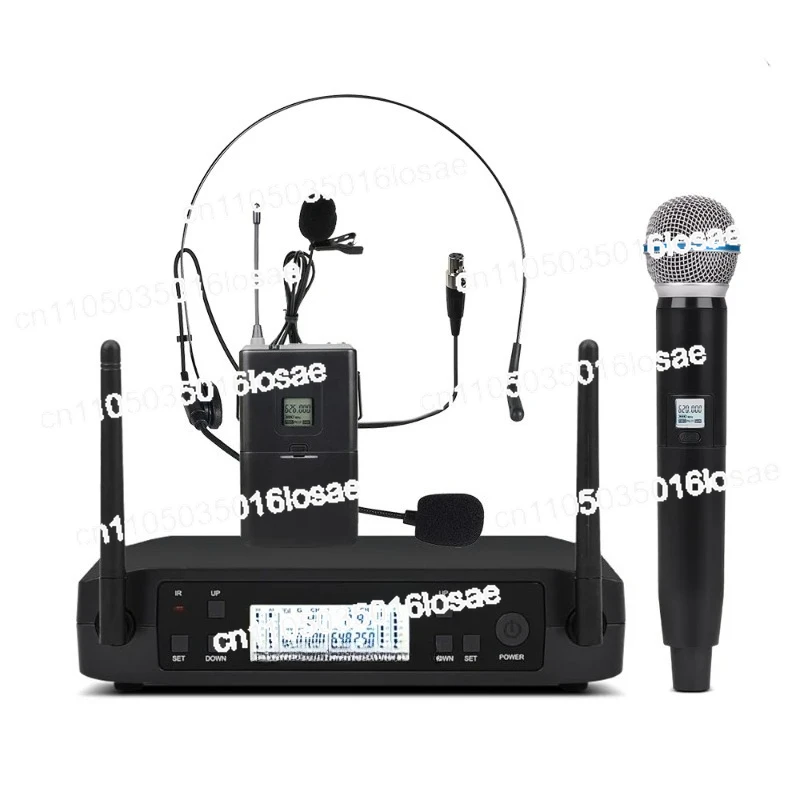 

For GLXD4 GLXD24 BETA58 BETA58A Wireless Collar Headset Handheld Microphone Stage Performance DJ Speech