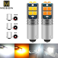 2PCS BAY9S H21W T4W H6W BA9S BAX9S LED Bulbs 3030 10SMD Car Interior Reading Dome Lamp Auto Parking Light License Plate Bulbs