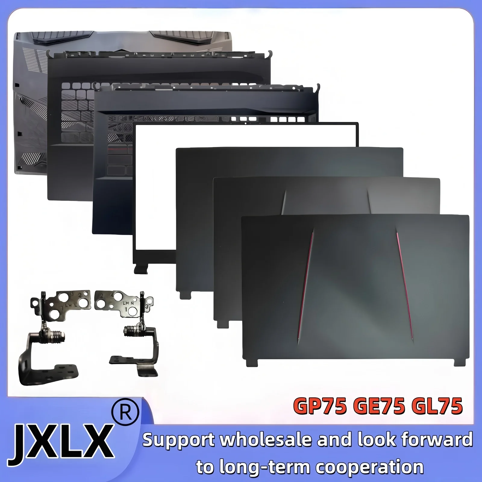 

New For MSI GP75 GE75 GL75 MS-17E4 MS-17E2 MS-17E5 MS-17E7 Laptop LCD Back Cover Top Case/LCD Bezel/Palmrest/Bottom Base/hinge