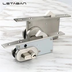 European Standard 30mm/50mm Stainless Steel Hook Lock Body Bedroom Door Lock Wooden Door Handle Inner Door Knob Lock Accessories