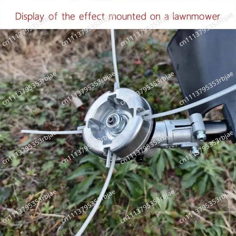 Universal Trimmer Head Labor-saving Rust-proof Lawn Mower Accessories No Damage To Branches with 20pcs Trimmer Lines