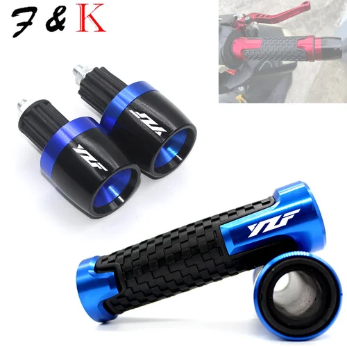 Imagen 1 del producto Para Yamaha YZF R1 YZF R6 YZFR6 YZF R125 YZFR15 R25 YZF R3 YZF R25 CNC enchufe de mango de motocicleta de aluminio Hypermotard