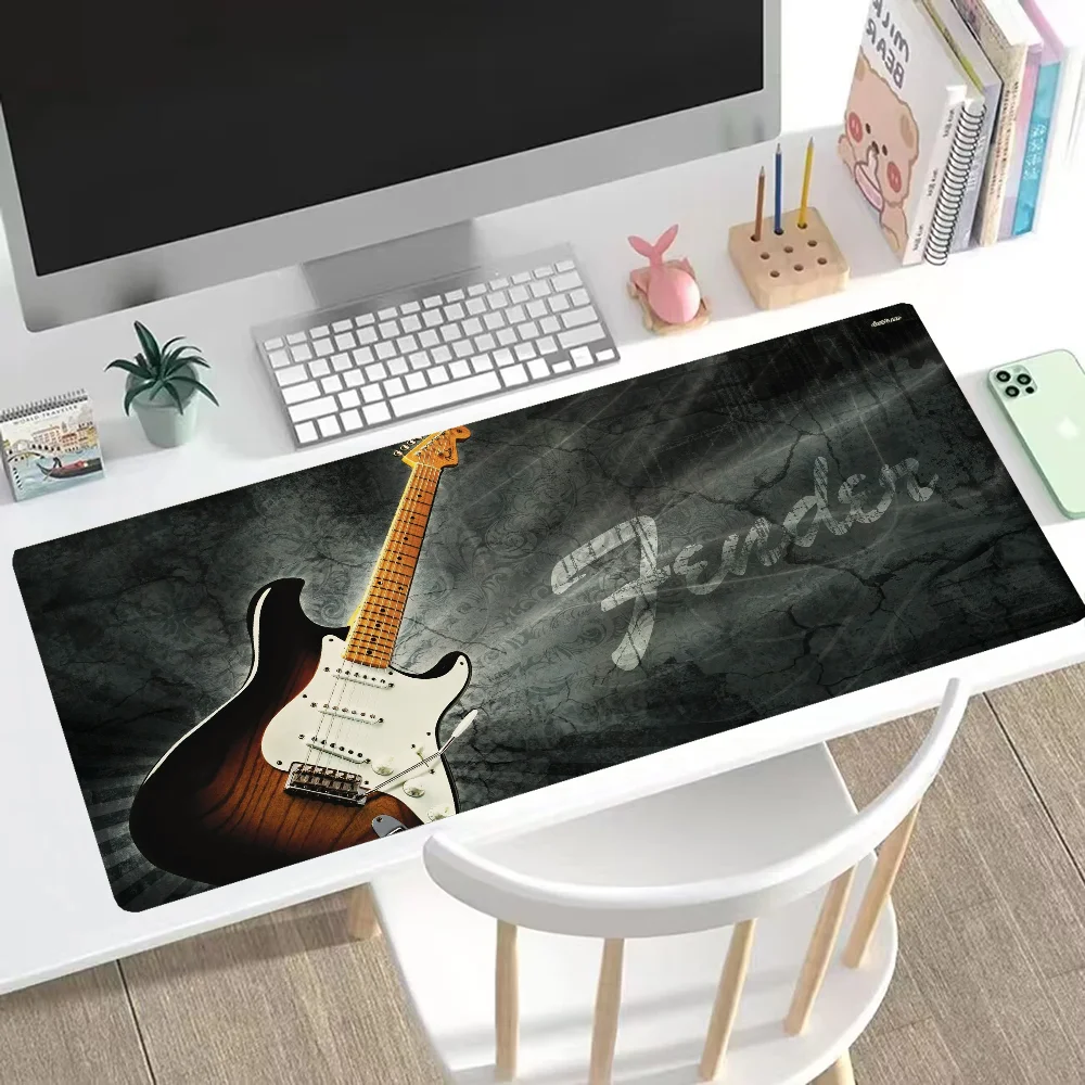 W-Fenders-t Stratocaster Sunbursts-y GAMING MOUS Computer Mouse Pad Gamer Desk Mat Table Pads Pc Accessories Mausepad Deskmat