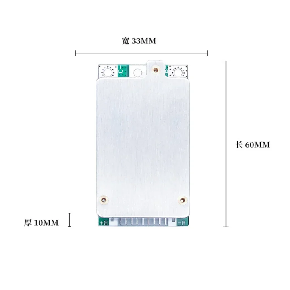 36V-42V 10S Board for Lithium Battery Packs in For Scooter Builds with Heat Sink and 15A Continuous Load Support