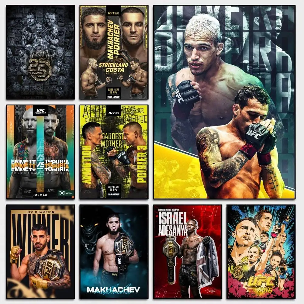 Image of U-Ultimate Fighting Championship UFC DIY Klebeposter, ausgefallener Wandaufkleber für Wohnzimmer, Bar, Dekoration, Wanddekoration