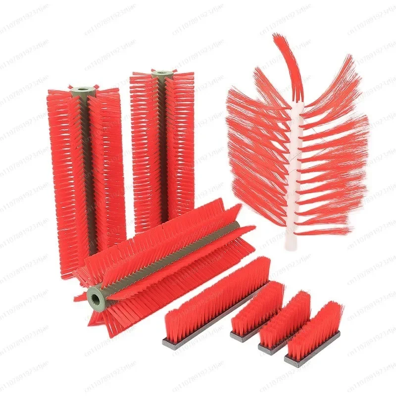 BS-1 Replacement Brush Set for 5-Gallon Bottle Washer, Nylon Bristle Cleaning Brush for 20L Water Jug & Decapper