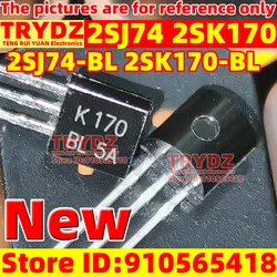 20-3pcs (10PCS 2SJ74 + 10PCS 2SK170) K170GR J74GR 2SJ74-BL 2SK170-BL Gear TO-92 Field effect input pair tube Precision matching