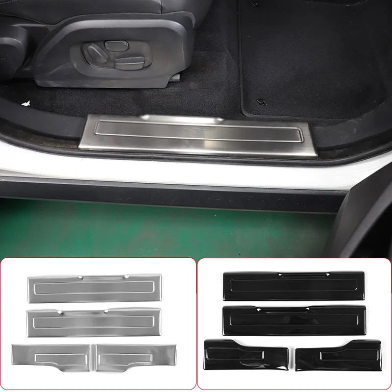 

Для Land Rover Range Rover Evoque 2012-2018 накладка на порог из нержавеющей стали, накладка на пороги, защитные пороги, автомобильные аксессуары