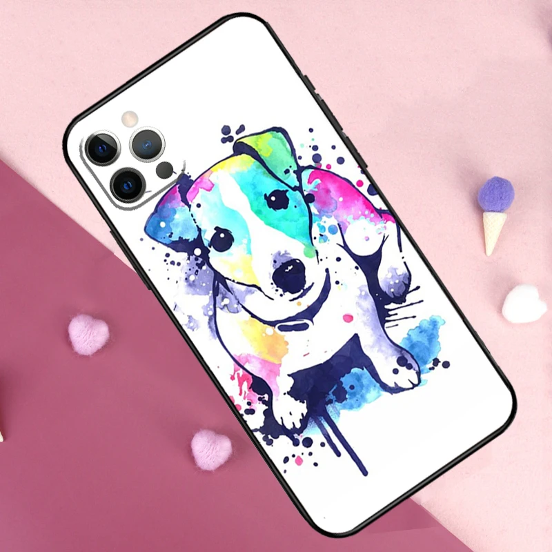 Jack Russell Terrier Phone Case For iPhone 11 12 13 14 15 16 Pro Max Mini 14 15 16 Plus X XR XS Max 7 8 Cover