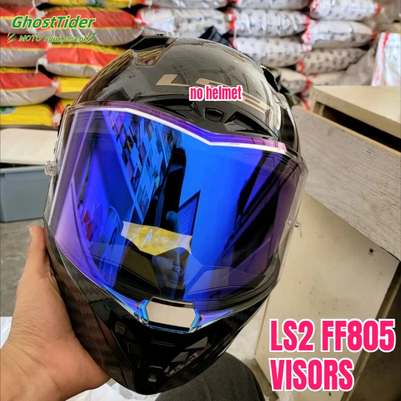 

LS2 FF805 Motorcycle Helmet Lens Color Visors Silver Lens Anti Fog Sticker Helmet Accessories