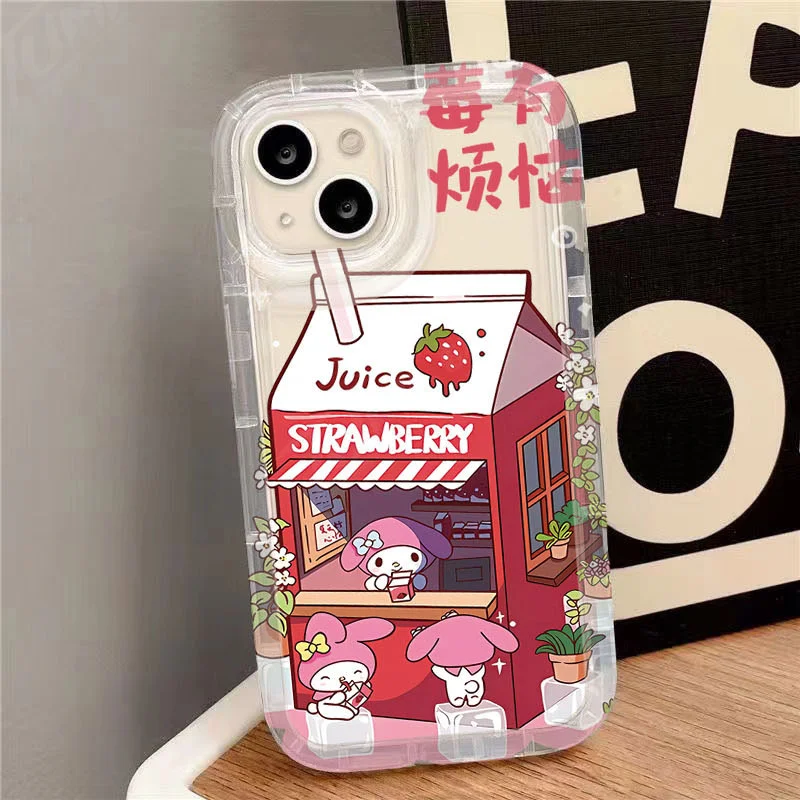 Anime Sanrio Kuromi Melody Case for Xiaomi 13T 12T 14 13 12 12X 12S 11 Lite 10 11i POCO X6 Pro X3 NFC X4 GT X5 F3 F4 F5 Cover