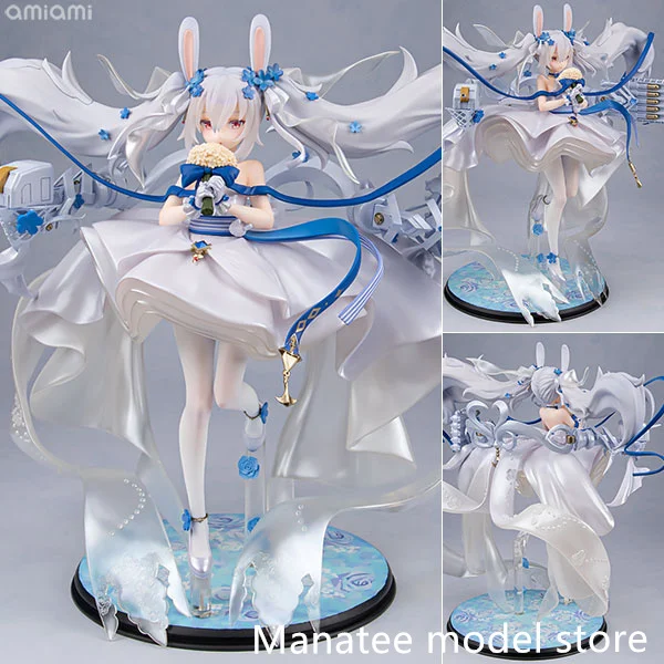 

FuRyu Original Azur Lane Laffey White Rabbit's Oath 1/7 Painted Figure PVC Action Figure Anime Model Toys Collection Doll Gift