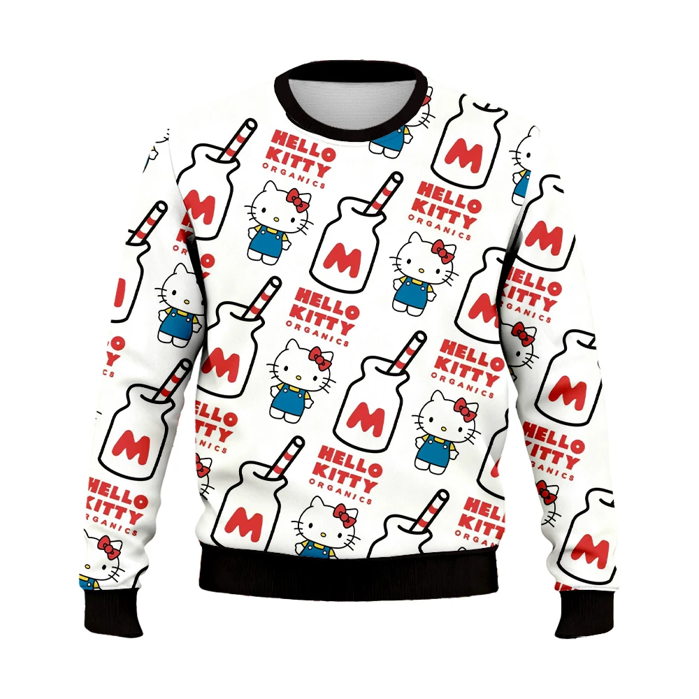 Cinnamoroll Schnee Hässliche Gedruckt Sweatshirt frauen Nette Streetwear Lose Hoodie Casual Party Unisex Pullover Winter Warme Kleidung