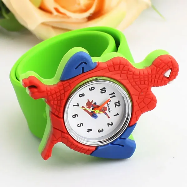 2022 Cartoon Watches Fashion Children Boys Students Sports Silicone Analog Wristwatch