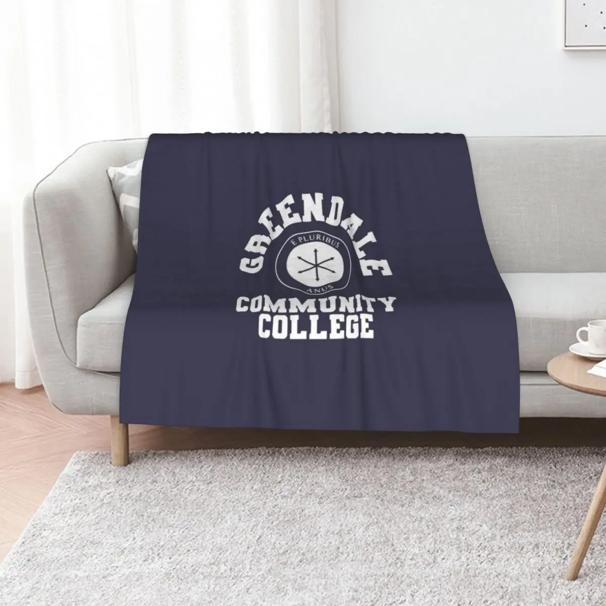 greendale community collage Throw Blanket Decorative Throw Camping Travel Bed covers Softest Blankets For Baby Blankets