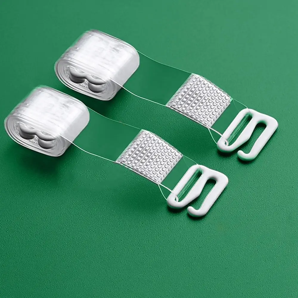 

Summer Bra Extension Straps Solid Color Adjustable Bra Belt Invisible Shoulder Straps Transparent Bra Straps Pectoral Girdle