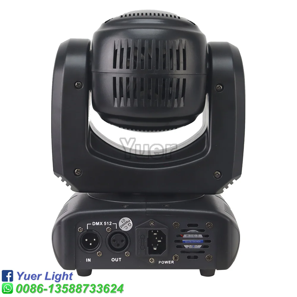 Imagem -03 - Led Beam Spot Moving Head com Rgb Pixel Ring Effect Party Stage Iluminação para dj Disco Hotel Background Casamento Pcs 120w