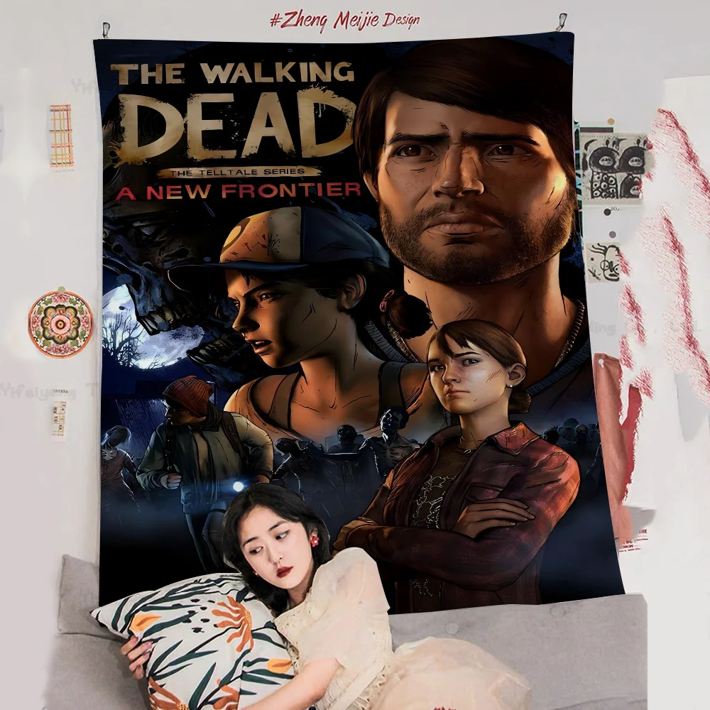 

The Walking Dead Season Game Cartoon Tapestry Bohemian Wall Tapestries Mandala Wall Hanging Sheets