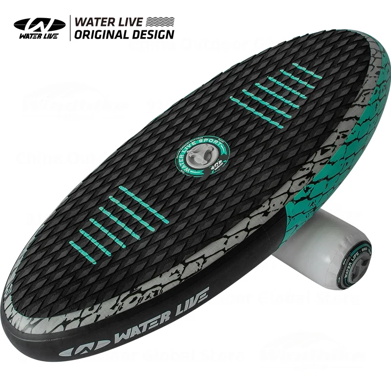 

WATER LIVE Inflatable Land Balance Trainer Board Paddle Snake/Oasis Series Core Strength Training Roller With PVC Floor Mat New