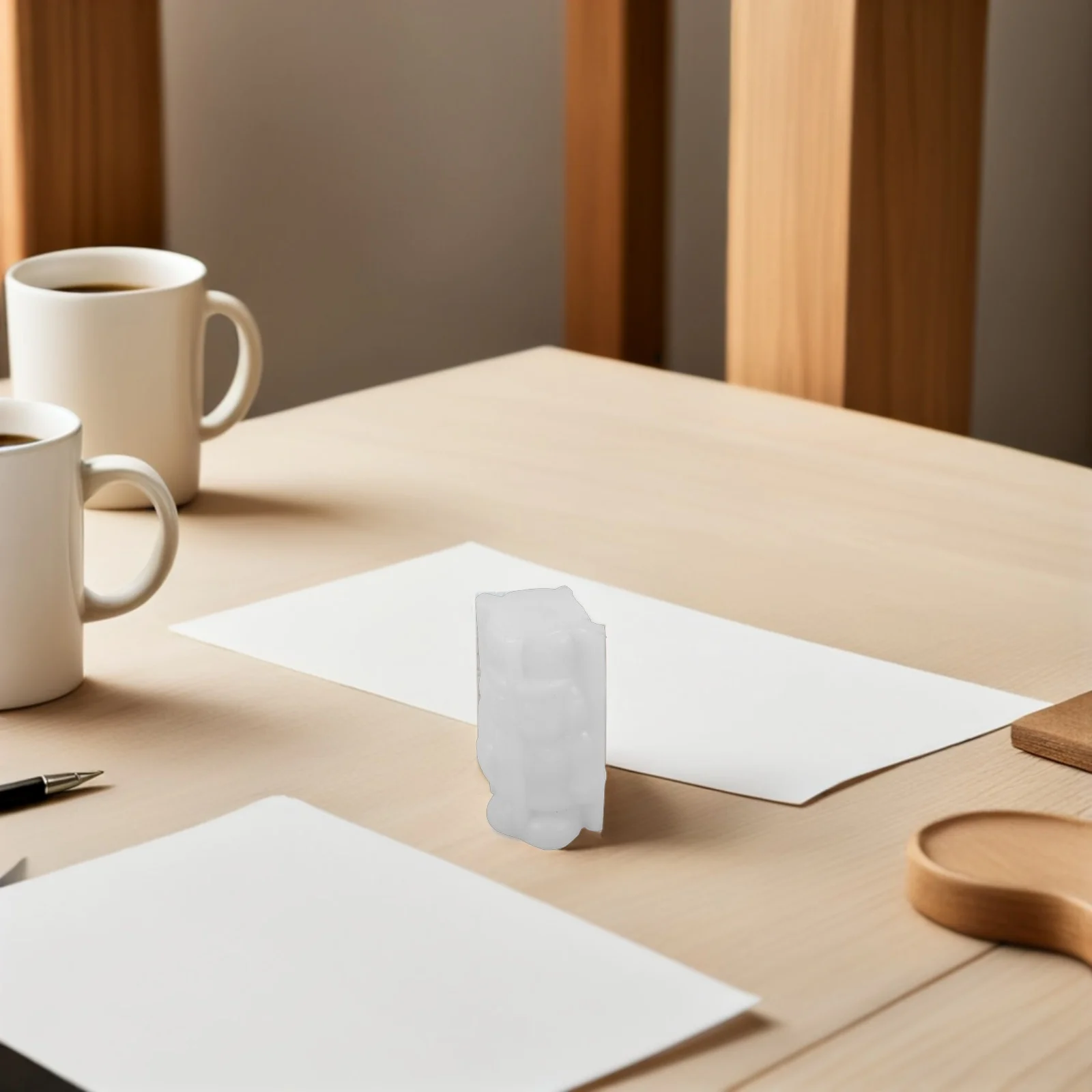 

Holder Molds Silicone Nutcracker Soldier Resin Casting Mold For Epoxy Wax Craft Pillar Taper Candlestick Heat Resistant