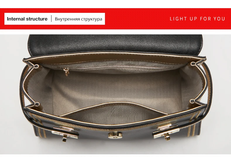 Foxer Kommut Damen Mid Handtasche Damen stilvolle Umhängetasche Hochleistungs-Umhängetasche Split Leder Luxus klappe Umhängetasche – Detail 13