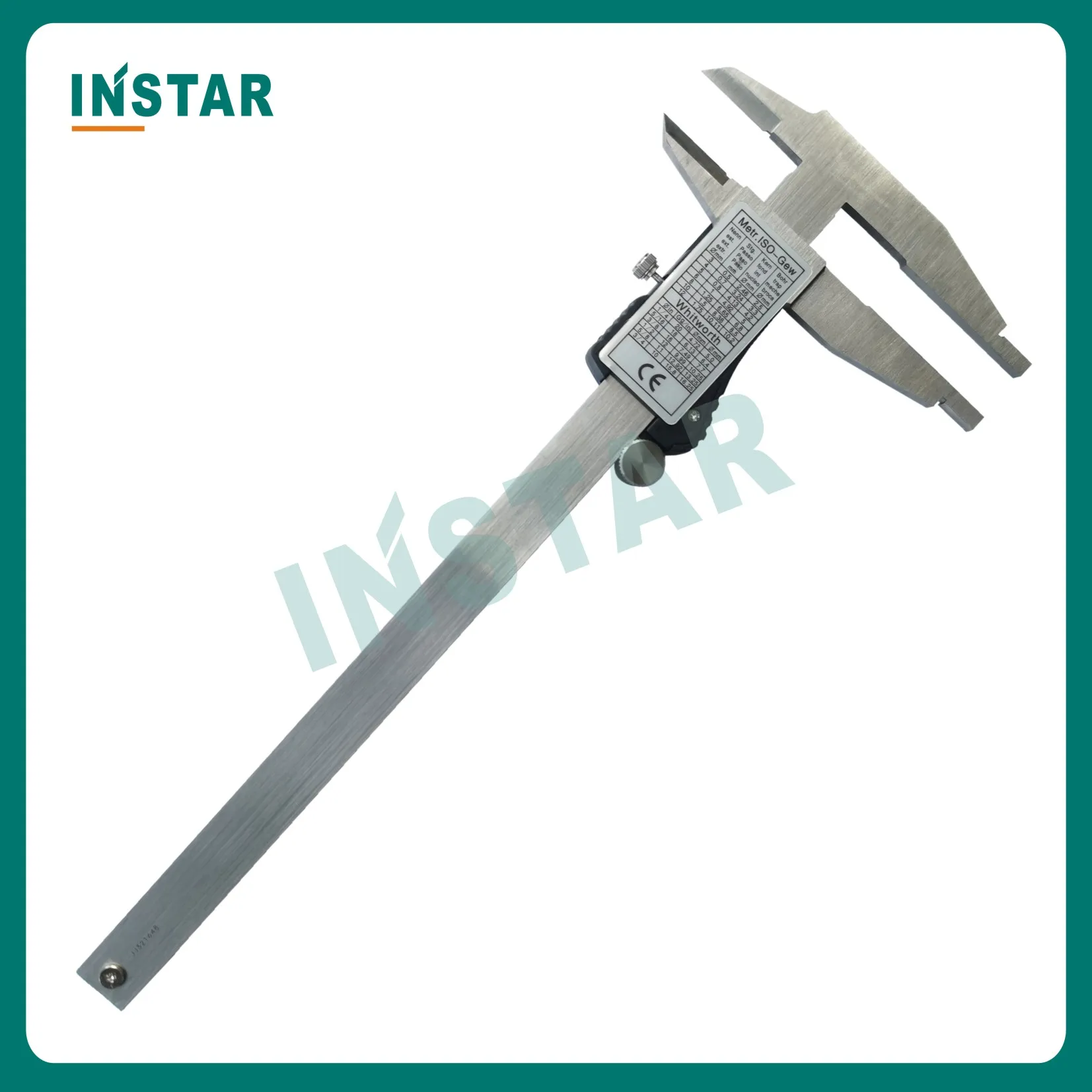 INSTAR Digital Vernier Caliper Type III 0-200m 0.01mm 0-300mm High Accuracy DIN Grade Industrial Quality