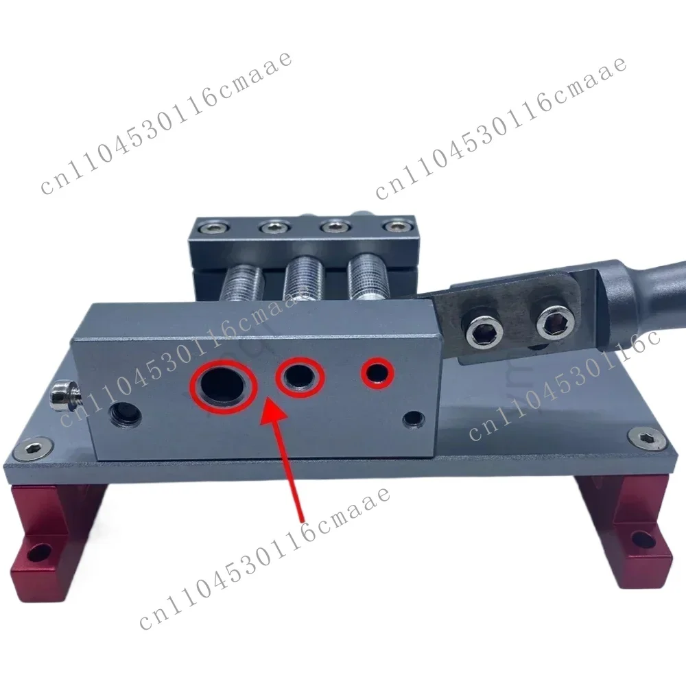 Lead Wire Manual Cutting Machine High Precise Positioning Plumbum Wire Scissors 4/5/8MM 3-Holes Heat Shrinkable Tube Cutter