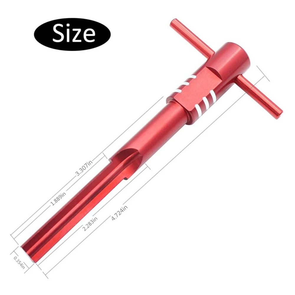 Motorcycle 944 Ignition Switch Housing Alignment Tool Chopper Cylinder Kit for FLH/T 2014-2020 (Red)