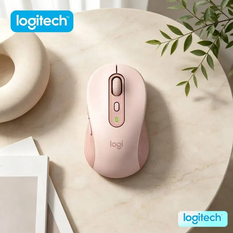 

Ergonomic M750 Wireless Mouse - Custom Shortcut Buttons, 4000 DPI Precision, Dual Connection, Home Tool