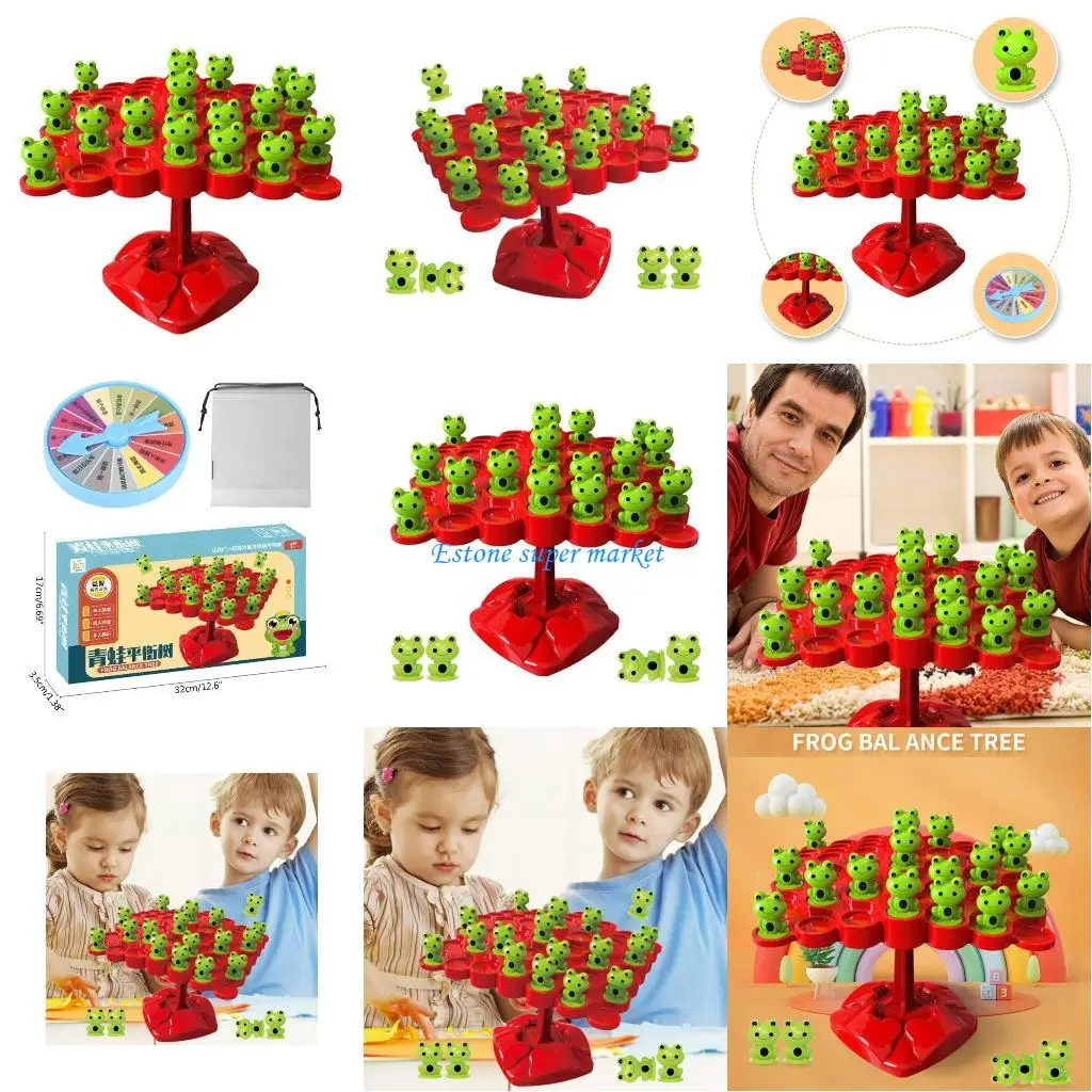 

090B Balance Tree Counting Toy Kids Gift for 3 4 5 6 7 8 Years Olds Girls Boys