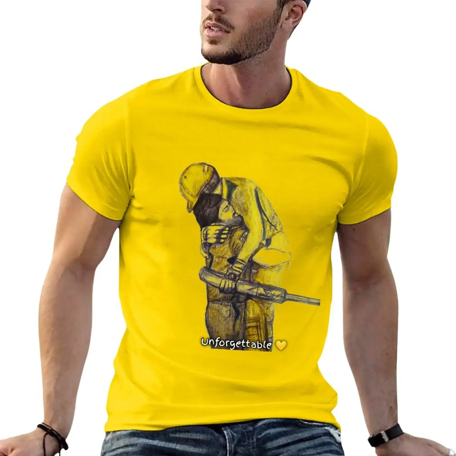 New Chennai super kings design T-Shirt Blouse Aesthetic clothing mens cotton t shirts