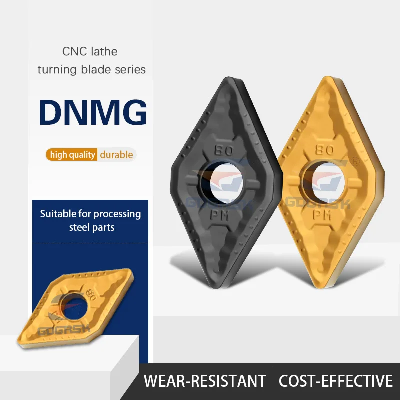 

DNMG150404-PM DNMG150408-PM DNMG150604-PM DNMG150608-PM DBC251 DBC252 ZCC.CT CNC lathe turning tool carbide insert turning tool