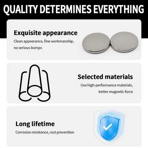 Imagen 2 del producto Potente imán de neodimio de 40x5mm N35 NdfeB imanes magnéticos permanentes redondos imanes de nevera súper fuertes DIY